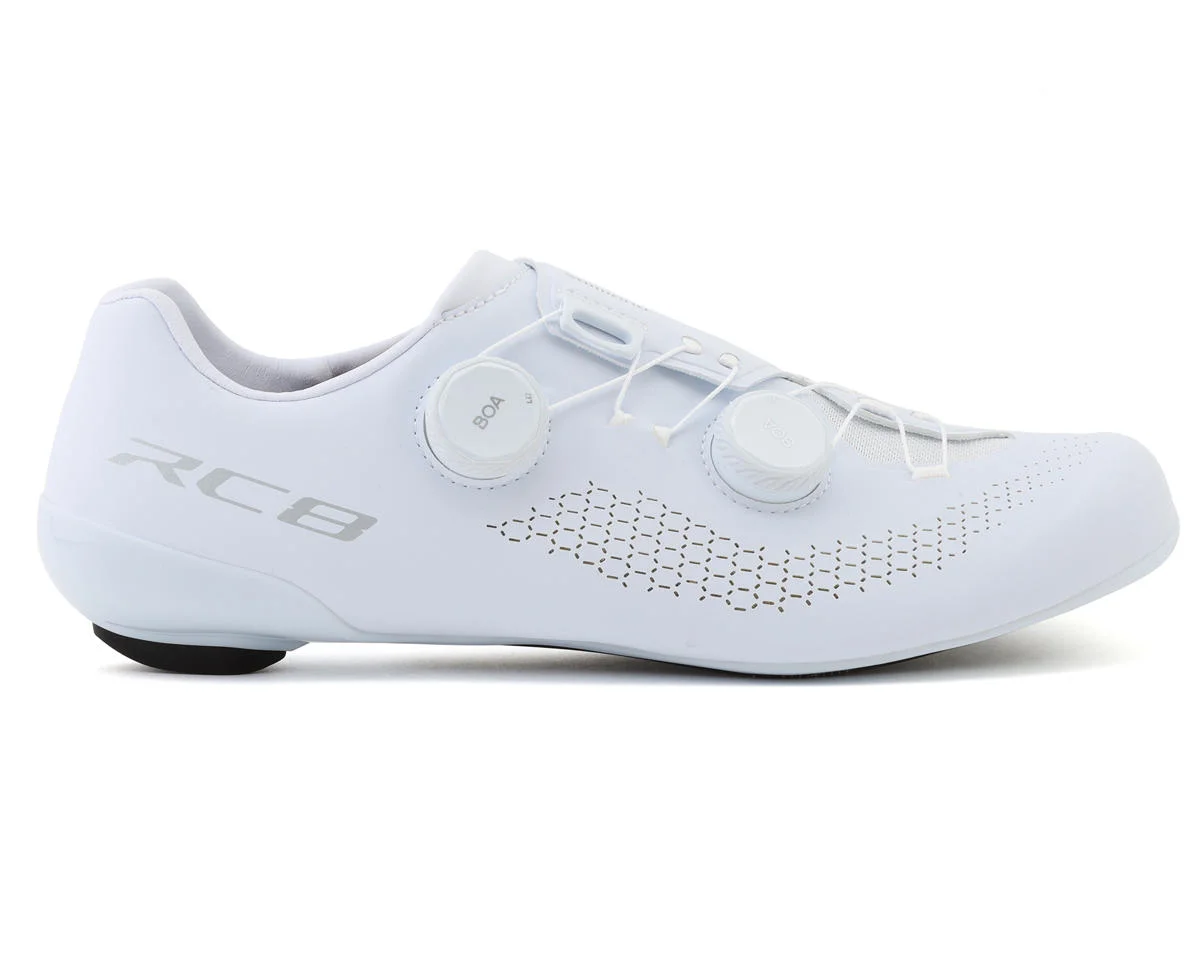 Shimano SH-RC810 Road Bike Shoes (White) (47) (Wide)